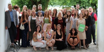 Abschlussfeier Gruppenfoto